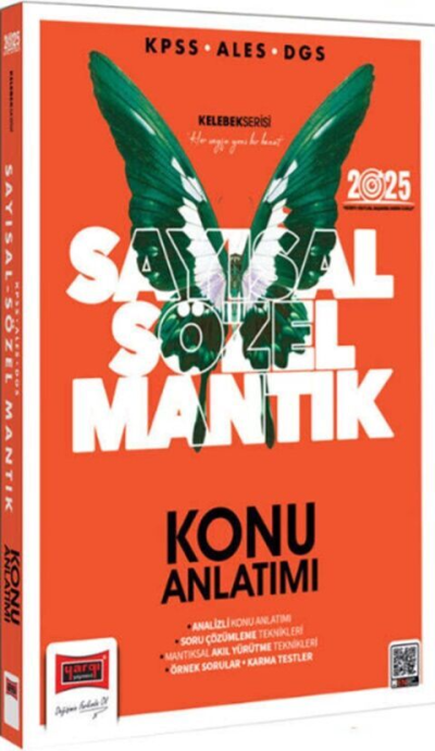 2025 KPSS ALES DGS Kelebek Serisi Sayısal Sözel Mantık Konu Anlatımı Yargı Yayınları FotokoPink