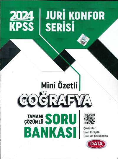 MİNİ ÖZETLİ COĞRAFYA SORU BANKASI TAMAMI ÇÖZÜMLÜ JURİ KONFOR SERİSİ FotokoPink