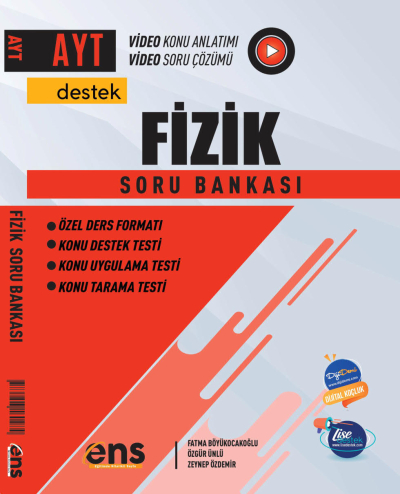 AYT Fizik Destek Soru Bankası ENS FotokoPink