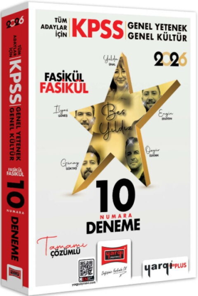 KPSS Tüm Adaylar İçin GK-GY Tüm Dersler Fasikül Fasikül On Numara 5 Yıldız 10 Deneme Yargı Yayınları FotokoPink