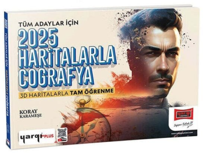 2025 KPSS Haritalarla Coğrafya Yargı Yayınları