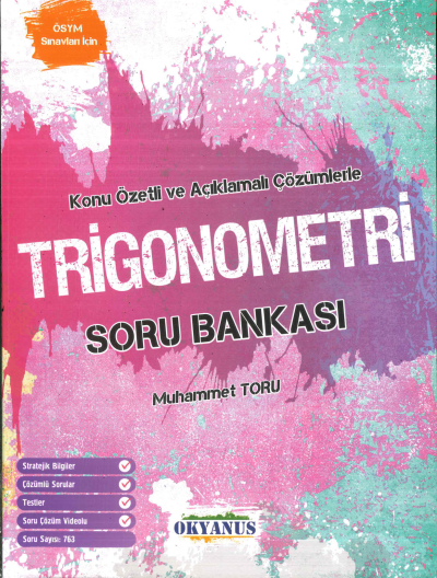 TYT-AYT TRİGONOMETRİ SORU BANKASI KONU ÖZETLİ ÇÖZÜMLÜ FotokoPink