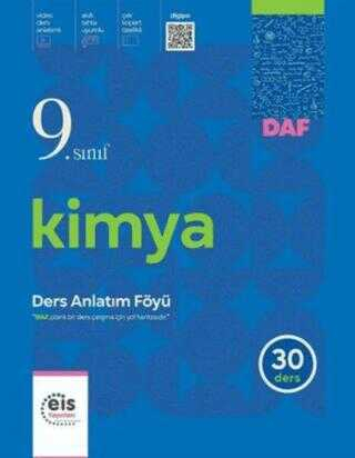 9.Sınıf DAF Kimya EİS Yayınları