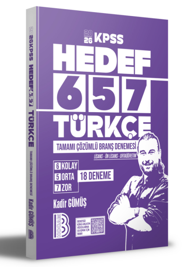 2026 KPSS Türkçe Tamamı Çözümlü 18 Deneme Benim Hocam Yayınları FotokoPink