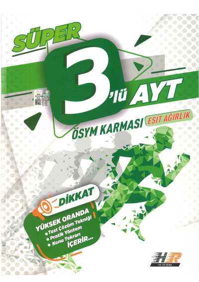 AYT Eşit Ağırlık 3 lü Deneme FotokoPink