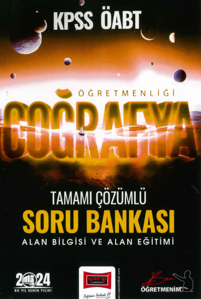 COĞRAFYA TAMAMI ÇÖZÜMLÜ SORU BANKASI ALAN BİLGİSİ- ALAN EĞİTİMİ FotokoPink