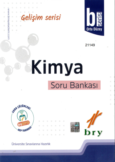 KİMYA SORU BANKASI B SERİSİ ORTA DÜZEY FotokoPink