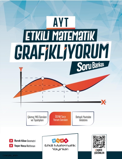 AYT Grafikliyorum Soru Bankası Etkili Matematik Yayınları FotokoPink