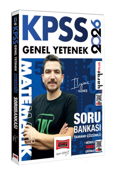 2026 KPSS Matematik Soru Bankası Çözümlü - İlyas Güneş Yargı Yayınları FotokoPink