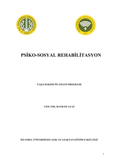 Psiko-Sosyal Rehabilitasyon FotokoPink