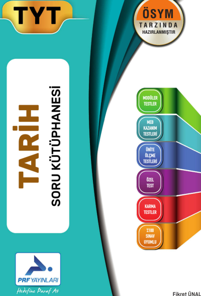 TYT Tarih Ösym Tarzında Hazırlanmış Soru Kütüphanesi Prf Paraf Yayınları FotokoPink