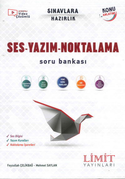 Ses- Yazım- Noktalama Soru Bankası Limit Yayınları FotokoPink