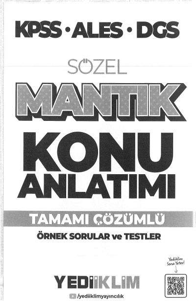SÖZEL MANTIK KONU ANLATIMI TAMAMI ÇÖZÜMLÜ ÖRNEK SORULAR TESTLER FotokoPink