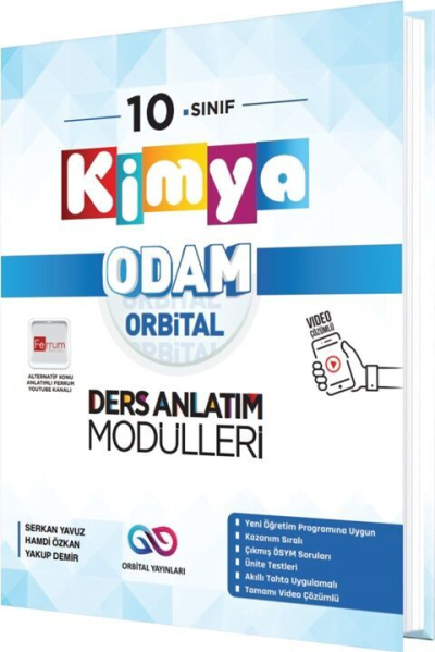 10. Sınıf Kimya Odam Orbital Ders Anlatım Modülleri Orbital Yayınları FotokoPink