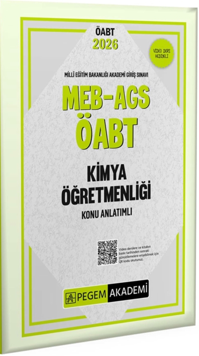 MEB-AGS-ÖABT Kimya Öğretmenliği Konu Anlatımlı Pegem Akademi Yayıncılık FotokoPink