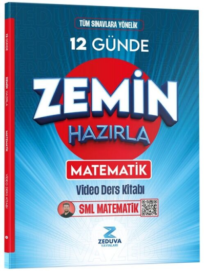 SML Matematik 12 Günde Zemin Hazırla Matematik Video Ders Kitabı Zeduva Yayınları FotokoPink