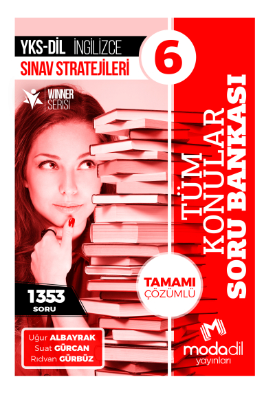 YKS DİL Tüm Konular Soru Bankası 6 FotokoPink