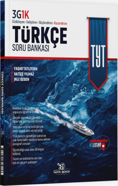TYT Türkçe 3G1K Soru Bankası Yayın Denizi FotokoPink