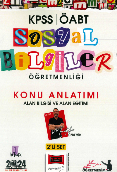 ÖABT SOSYAL BİLGİLER KONU ANLATIMI 2'Lİ SET (1. MODÜL) FotokoPink