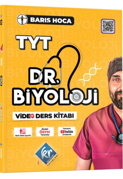 Barış Hoca TYT Dr. Biyoloji Video Ders Kitabı FotokoPink