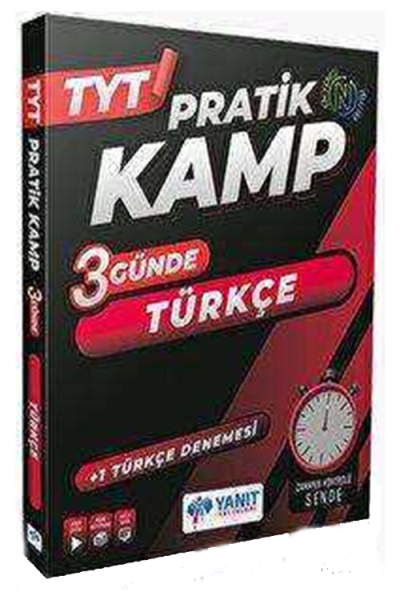TYT Pratik Kamp 3 Günde Türkçe Yanıt Yayınları FotokoPink