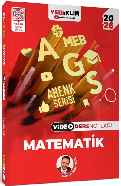 2026 MEB-AGS Matematik Sayısal Yetenek Video Ders Notları Ahenk Serisi Mehmet Bilge Yıldız Yediiklim Yayınları