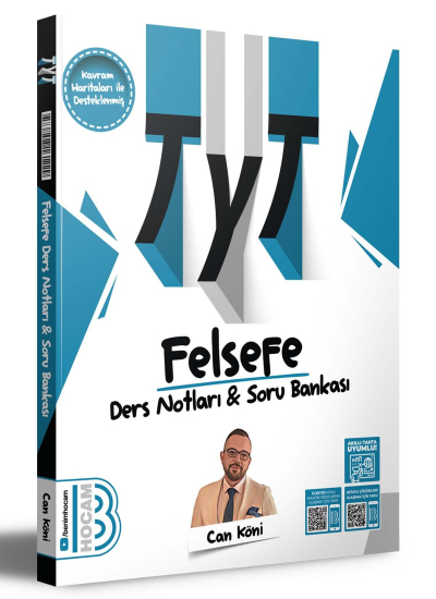 TYT Felsefe Ders Notları ve Tamamı Çözümlü Soru Bankası FotokoPink