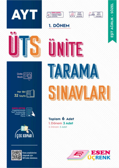 AYT Ünite Tarama Testleri (EA-Sözel)