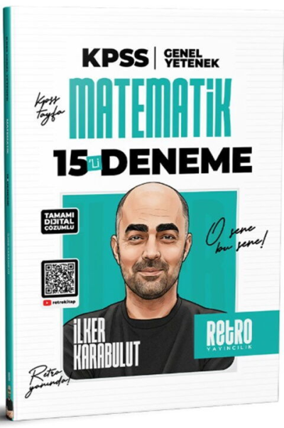 2026 KPSS Genel Yetenek Matematik 15'li Deneme Retro Yayıncılık FotokoPink