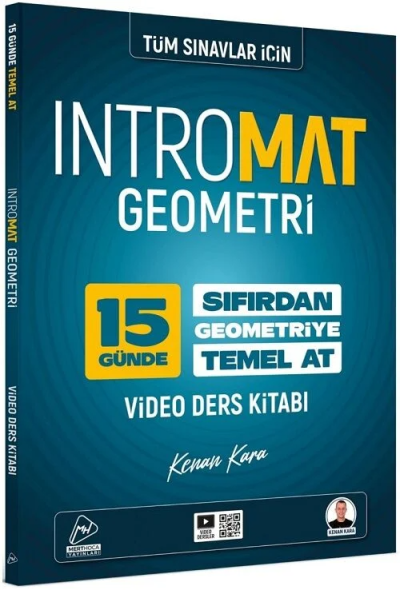 İntromat Geometri 15 Günde Sıfırdan Temel Atma Video Ders Kitabı Mert Hoca Yayınları FotokoPink