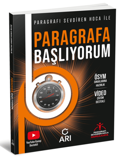 Paragrafa Başlıyorum (ÖSYM Sınavlarına Hazırlık) Arı Yayıncılık FotokoPink