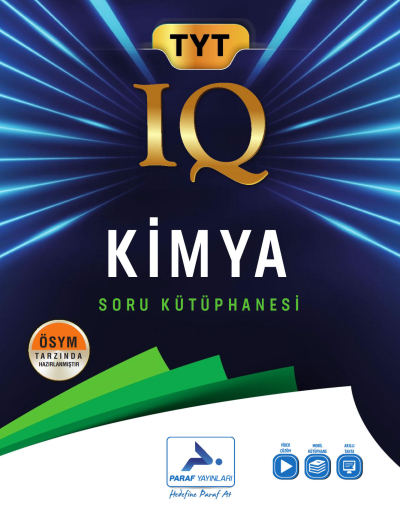 TYT Kimya IQ Soru Kütüphanesi PRF Paraf Yayınları FotokoPink