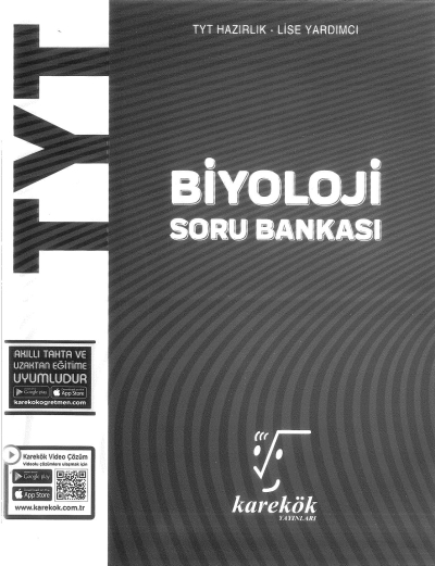 TYT BİYOLOJİ SORU BANKASI