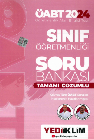 SINIF ÖĞRETMENLİĞİ SORU BANKASI TAMAMI ÇÖZÜMLÜ FotokoPink