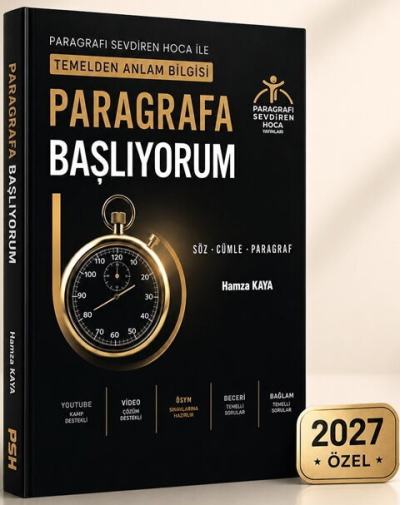 Paragrafa Başlıyorum Temelden Anlam Bilgisi Paragrafı Sevdiren Hoca Yayınları Hamza Kaya FotokoPink