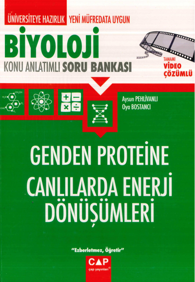 BİYOLOJİ GENDEN PROTEİNE CANLILARDA ENERJİ DÖNÜŞÜMLERİ KONU ANLATIMLI SORU BANKASI FotokoPink