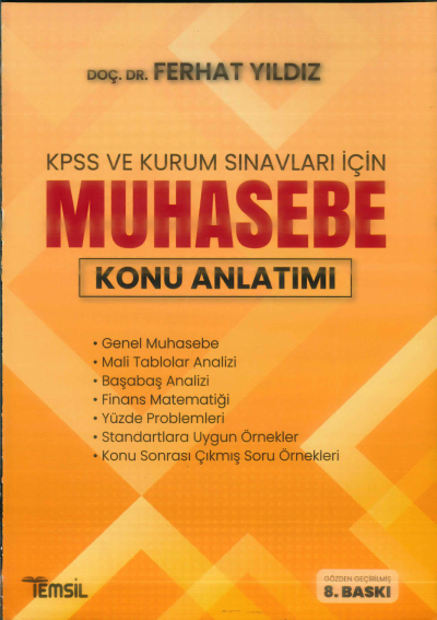 KPSS VE KURUM SINAVLARI İÇİN MUHASEBE KONU ANLATIMLI FotokoPink