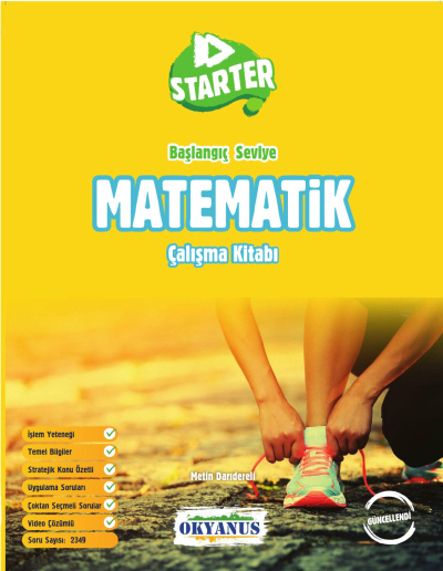 Starter Matematik Çalışma Kitabı Okyanus Yayınları FotokoPink
