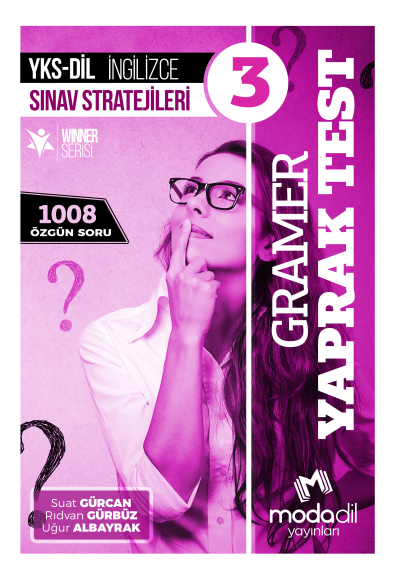 GRAMER YAPRAK TEST 1008 ÖZGÜN SORU SINAV STRATEJİLERİ 3 FotokoPink