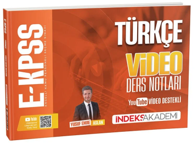 2026 EKPSS Türkçe Video Ders Notları Yusuf Emre Aslan İndeks Akademi Yayıncılık FotokoPink