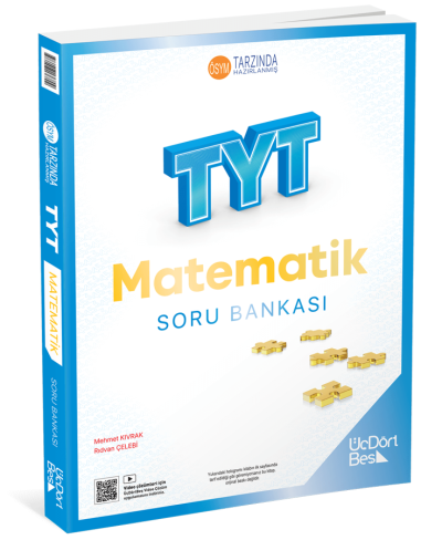 2026 TYT Matematik Soru Bankası Üç Dört Beş Yayınları FotokoPink