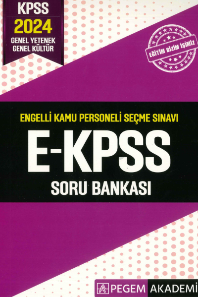 E-KPSS TÜM DERSLER SORU BANKASI