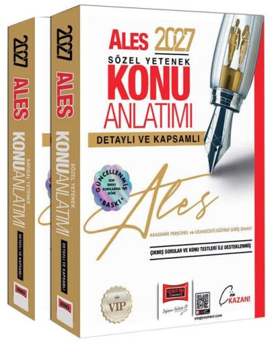 2027 ALES VIP Konu Anlatımlı Modüler Set Yargı Yayınları FotokoPink