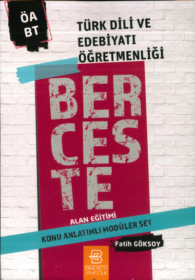 BERCESTE ALAN EĞİTİMİ KONU ANLATIMLI MODÜLER SET FotokoPink