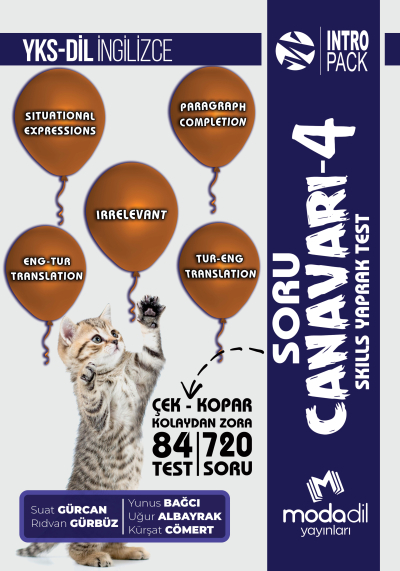 YKS-DİL (YDT) INTRO PACK SORU CANAVARI 4 FotokoPink