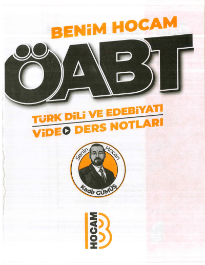 TÜRK DİLİ VE EDEBİYATI VİDEO DERS NOTLARI