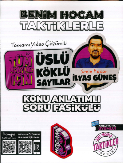 TAKTİKLERLE ÜSLÜ KÖKLÜ SAYILAR KONU ANLATIMLI SORU FASİKÜLÜ FotokoPink