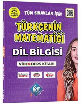 Türkçenin Matematiği Tüm Sınavlar İçin Dil Bilgisi Video Ders Kitabı FotokoPink