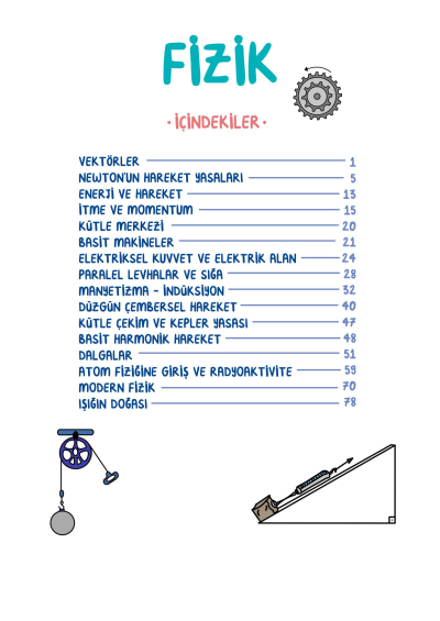 AYT Fizik Vip Notlar Vin Kampüs FotokoPink