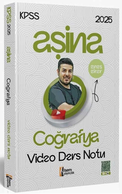 2025 KPSS Coğrafya Aşina Video Ders Notu İsem Yayınları FotokoPink